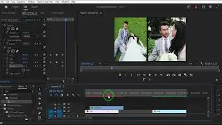How to create animated split screen effects, in Premiere Pro