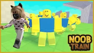 Noob Train [Alpha]/Издеваемся Над Нубами😈😹👨‍🦲/БЕЗУМНЫЙ ГОРОД НУБИКОВ/Роблокс На Русском