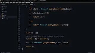Buat Library Javascript Tiruan JQuery