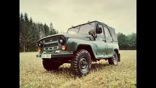 UAZ 469 light offroading