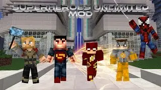Minecraft Superheroes Unlimited Mod 5.0 Review
