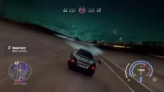NFS Heat - Jumping a Police Helicopter in the Most Wanted M3 GTR