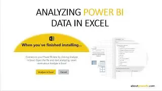 Analyze in Excel 1