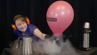 Nitrogen Balloon Experiment | Explosion of the Week | Scitech WA