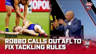 'FIX IT!': Robbo demands the AFL to fix tackling confusion | AFL 360 | Fox Footy