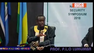 They want us to be like locusts killing each others, then eat us easily. #Prof. #Lumumba #PLO