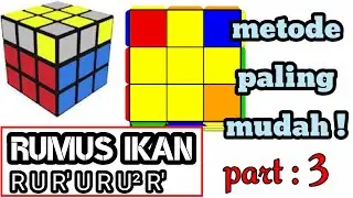 QUICK HOW TO FORMULA FISH || The easiest 3x3 Rubik's formula