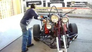 Triciclo moto artesanal