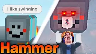 Trolling People with Hammer in Roblox Plane Crazy [Funny Moments / Tutorial in desc]