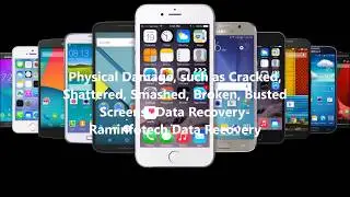 Physical damage, such as Cracked, Broken, Busted Screens-Raminfotech Data Recovery Chennai india