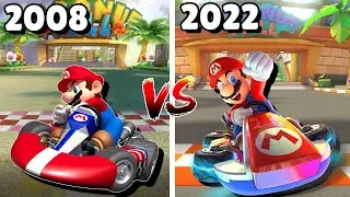 Mario Kart Booster Pass Wave #1 | Retro Track Comparison