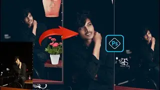how to convert day photo into night in mobile or pc