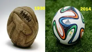 The Evolution of the Official World Cup Ball ||1930-2014||