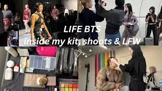 life BTS 𐐪♡𐑂 shoots, LFW, & a KIT TOUR (!!!)