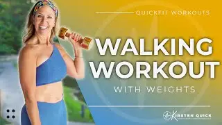 10 Minute Walking With Weights | Low Impact | No Jumping