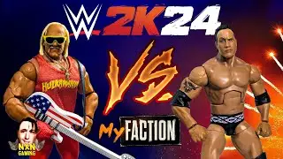 FULL MATCH - Action Figure Hulk Hogan Vs The Rock!