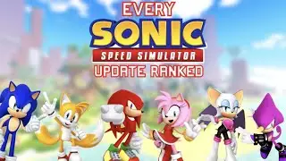 SONIC SPEED SIMULATOR 2022 REWIND: RANKING ALL UPDATES (ROBLOX)