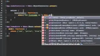 Mastering Ember Js - 22  Dealing with form events