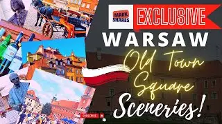 All the Best Scenes from Warsaw Old Town Square - 4K 60fps