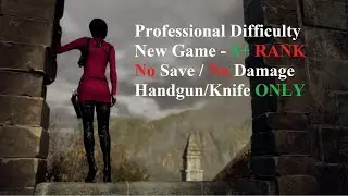 Resident Evil 4 Remake Separate Ways DLC NO SAVE, NO DAMAGE New Game Pro S+ Rank Handgun/Knife Only