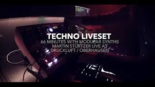 66 Min. Techno Liveset w. Eurorack / Modular synths