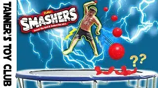 SMASHERS on a Trampoline! EPIC FAIL?