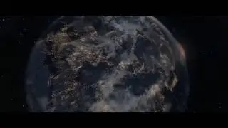 Футаж планета карта Россия #2 HD