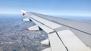 CITY VIEWS | British Airways Airbus A319 | Breathtaking Takeoff from London Heathrow (LHR)