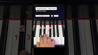 How to play „SUPERNATURAL“ by NewJeans - Mini Piano Tutorial #pianotutorial #learnpiano #kpoppiano