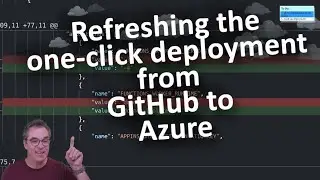 Fixing the deployment to Azure for AzUrlShortener - Stream 182