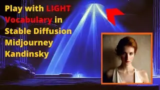 Exploring Light Vocabulary: Stable Diffusion & Kandinsky in Action with ChatGPT (Dynamic Prompting)