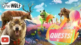 The WOLF simulator | Completing Quests! #15