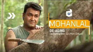 Mohanlal - Facial Recreation to Younger version  [Odiyan] | CGI Test 02 | AI | VFX