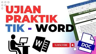 Tutorial UPRAK TIK  Word