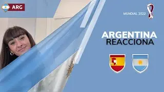 ARGENTINA 🇦🇷 REACCIONA a ESPAÑOLES 🇪🇸 | Yo Soy PLEX | PARTIDO ARGENTINA MUNDIAL ⚽️| Hey Florcita