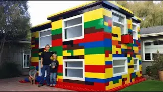 They Built An Entire House Only Using Lego