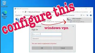 How to configure PPTP/L2TP VPN server in windows computer
