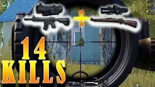 M416 + 6X MADNESS!! | 14 KILLS | SOLO Vs DUO | PUBG EMULATOR