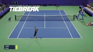 TIEBREAK - Rafael Nadal Vs Jannik Sinner I US Open I Expert Difficulty (PS5)