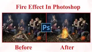 How to Create a Flame / Fire Effect in Adobe Photoshop CC