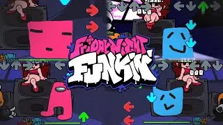 JSAB Cube in Friday Night Funkin! (Just Shapes and Beats)😵