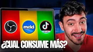 Which streaming platform uses the most PC resources? OBS vs TikTok, Live Studio vs Meld