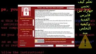 شاهد كيفية التخلص من فيرس الفيدية واسترجاع ملفاتك   how to remove VD virus and recover your files