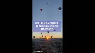 Life Is Like A Camera | Top 10 Most #shorts