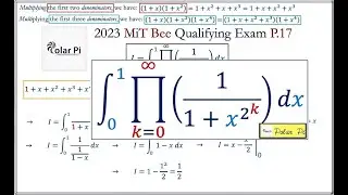 2023 MiT Integration Bee Qualifying Exam [Problem 17]