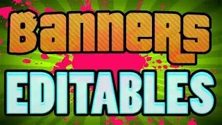 25 Banners editables con PHOTOSHOP CS6 [DESCARGA]