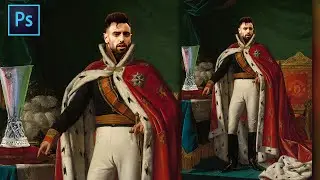 Import Your Favourite Player On To An Oil Painting In Photoshop