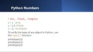 Generate random numbers in python & python numbers & type conversion || python programming tutorial