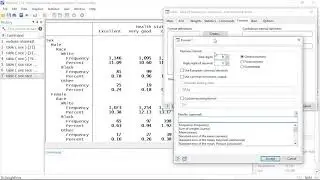 Customizable tables in Stata 17: Cross-tabulations