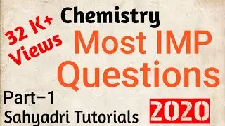 Most Important Questions for Chemistry/HSC/board2020 | Part-1